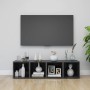 TV-Möbel 2 Einheiten glänzendes graues Sperrholz 37x35x37 cm von vidaXL, TV-Möbel - Ref: Foro24-805523, Preis: 25,97 €, Rabat...