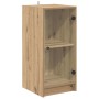 Vitrina Roble artisan 35 x 37 x 76 cm Madera contrachapada