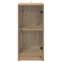 Vitrina Roble artisan 35 x 37 x 76 cm Madera contrachapada