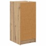 Vitrina Roble artisan 35 x 37 x 76 cm Madera contrachapada