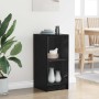 Vitrina Roble negro 35 x 37 x 76 cm Madera contrachapada