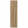 Alacena Roble artesanal 35 x 37 x 142 cm Madera contrachapada
