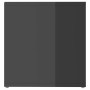 Mueble para TV madera contrachapada gris brillo 72x35x36,5 cm de vidaXL, Muebles TV - Ref: Foro24-805533, Precio: 36,09 €, De...