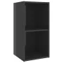 Glossy gray plywood TV cabinet 72x35x36.5 cm by vidaXL, TV Furniture - Ref: Foro24-805533, Price: 35,67 €, Discount: %