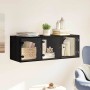 Mueble de pared Roble Negro 102 x 37 x 35 cm