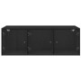 Mueble de pared Roble Negro 102 x 37 x 35 cm