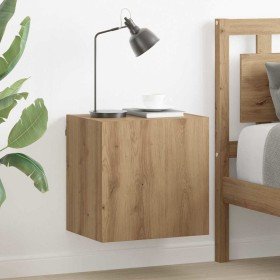 Gabinetes de pared para TV 2 pcs Roble artesanal 40,5x30x40cm en Muebles TV | Comprar online en Foro24