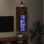 Mueble de TV Montado en la Pared Madera Vieja 30,5 x 30 x 90 cm