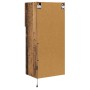 Mueble de TV Montado en la Pared Madera Vieja 40,5 x 30 x 90 cm