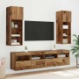 Gabinetes de pared para TV 2 pcs Madera Vieja 40 x 30 x 40 cm