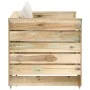 Gartenmöbel 2 Stk. mit grün imprägnierten Holzkissen von vidaXL, Gartensets - Ref: Foro24-3074533, Preis: 173,48 €, Rabatt: %