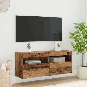 Mueble de TV Montado en la Pared Madera Vieja 100 x 30 x 40 cm en Muebles TV | Comprar online en Foro24