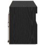 Mueble de TV Montado en la Pared Roble Negro 100 x 30 x 40 cm en Muebles TV | Comprar online en Foro24