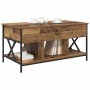 Mesa de Café Madera envejecida 100 x 55 x 48.5 cm en Mesas de centro | Comprar online en Foro24