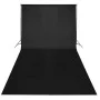 Photo studio kit black backdrop 600x300 cm and lights by vidaXL, Flashes and studio lighting - Ref: Foro24-160179, Price: 145...