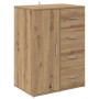 Vitrina Roble artesanal 59 x 39 x 80 cm Madera contrachapada en Aparadores | Comprar online en Foro24