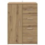 Vitrina Roble artesanal 59 x 39 x 80 cm Madera contrachapada en Aparadores | Comprar online en Foro24