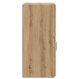 Vitrina Roble negro 42.5 x 40 x 93 cm Madera contrachapada en Aparadores | Comprar online en Foro24
