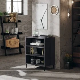 Glossy gray plywood sideboard 57x35x70 cm by vidaXL, Sideboards - Ref: Foro24-806066, Price: 44,83 €, Discount: %