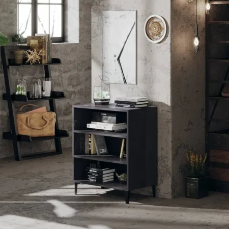Glossy gray plywood sideboard 57x35x70 cm by vidaXL, Sideboards - Ref: Foro24-806066, Price: 44,79 €, Discount: %