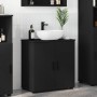Gabinete de Baño Negro 61 x 35 x 64 cm Madera contrachapada