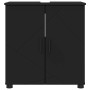 Gabinete de Baño Negro 61 x 35 x 64 cm Madera contrachapada