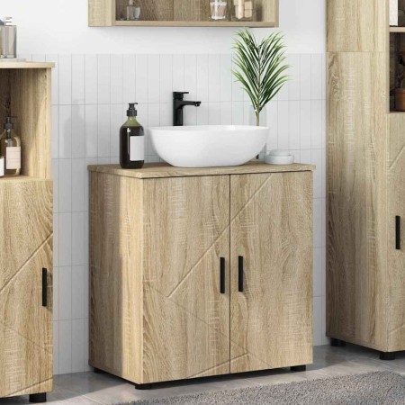 Gabinete de Baño con estante Roble Sonoma 61 x 35 x 64 cm