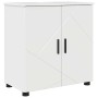 Gabinete de Baño con estante Blanco brillante 61 x 35 x 64 cm