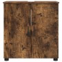Gabinete de Baño con estante Roble ahumado 61 x 35 x 64 cm