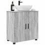 Gabinete de Baño con estante Gris sonoma 61 x 35 x 64 cm