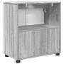 Gabinete de Baño con estante Gris sonoma 61 x 35 x 64 cm