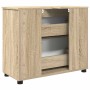 Gabinete de Baño con cajón Roble Sonoma 76.5 x 35 x 64 cm