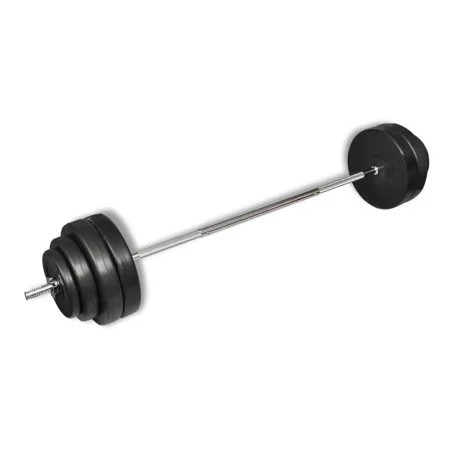 Mancuerna con pesas 60 kg de vidaXL, Peso libre - Ref: Foro24-90372, Precio: 166,74 €, Descuento: %