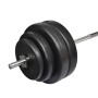 Dumbbell with weights 60 kg by vidaXL, free weight - Ref: Foro24-90372, Price: 195,87 €, Discount: %