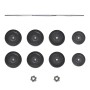 Dumbbell with weights 60 kg by vidaXL, free weight - Ref: Foro24-90372, Price: 195,87 €, Discount: %