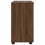Gabinete de Baño con cajón Marrón roble 76.5 x 35 x 64 cm