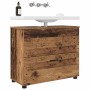 Gabinete de Baño con cajón Madera vieja 76.5 x 35 x 64 cm