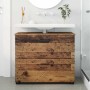 Gabinete de Baño con cajón Madera vieja 76.5 x 35 x 64 cm