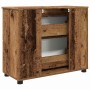 Gabinete de Baño con cajón Madera vieja 76.5 x 35 x 64 cm