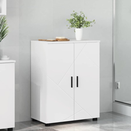 Gabinete de Baño Blanco 60 x 35 x 80 cm Madera contrachapada