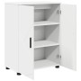 Gabinete de Baño Blanco 60 x 35 x 80 cm Madera contrachapada