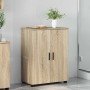 Gabinete de Baño con estante Roble Sonoma 60 x 35 x 80 cm
