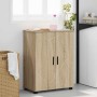 Gabinete de Baño con estante Roble Sonoma 60 x 35 x 80 cm