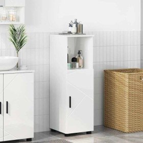 Gabinete de Baño con almacenamiento brillante 30 x 35 x 95 cm en Tocadores de baño | Comprar online en Foro24