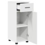 Gabinete de Baño Blanco 30 x 35 x 80 cm Madera contrachapada