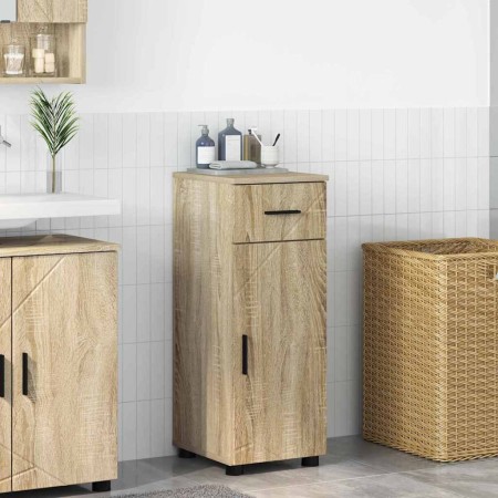 Gabinete de Baño con cajón Roble Sonoma 30 x 35 x 80 cm en Tocadores de baño | Comprar online en Foro24