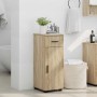 Gabinete de Baño con cajón Roble Sonoma 30 x 35 x 80 cm en Tocadores de baño | Comprar online en Foro24