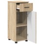 Gabinete de Baño con cajón Roble Sonoma 30 x 35 x 80 cm en Tocadores de baño | Comprar online en Foro24