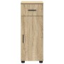 Gabinete de Baño con cajón Roble Sonoma 30 x 35 x 80 cm en Tocadores de baño | Comprar online en Foro24