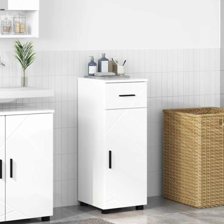 Gabinete de Baño con cajón con puerta brillante 30 x 35 x 80 cm en Tocadores de baño | Comprar online en Foro24